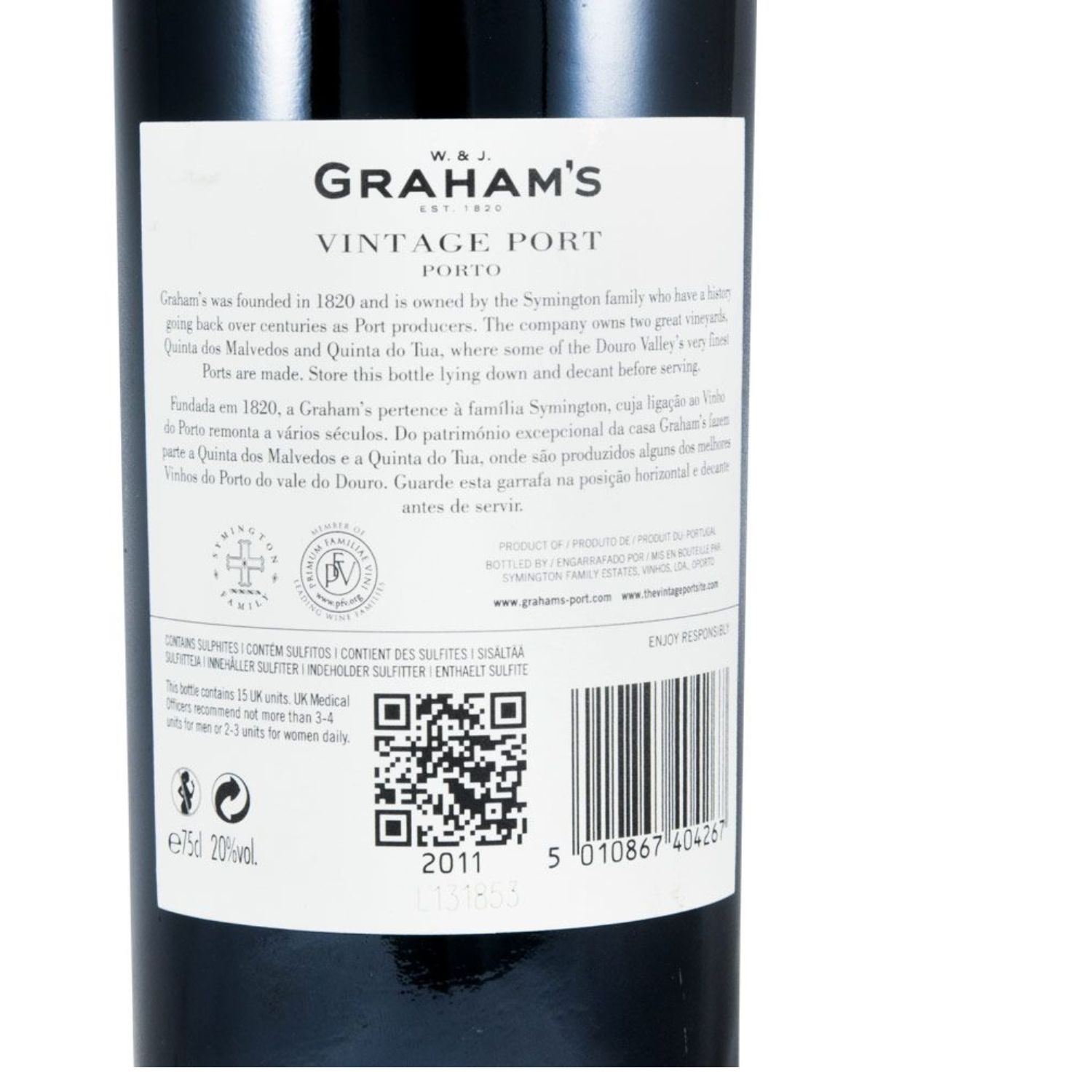 Porto Graham´s Vintage 2011