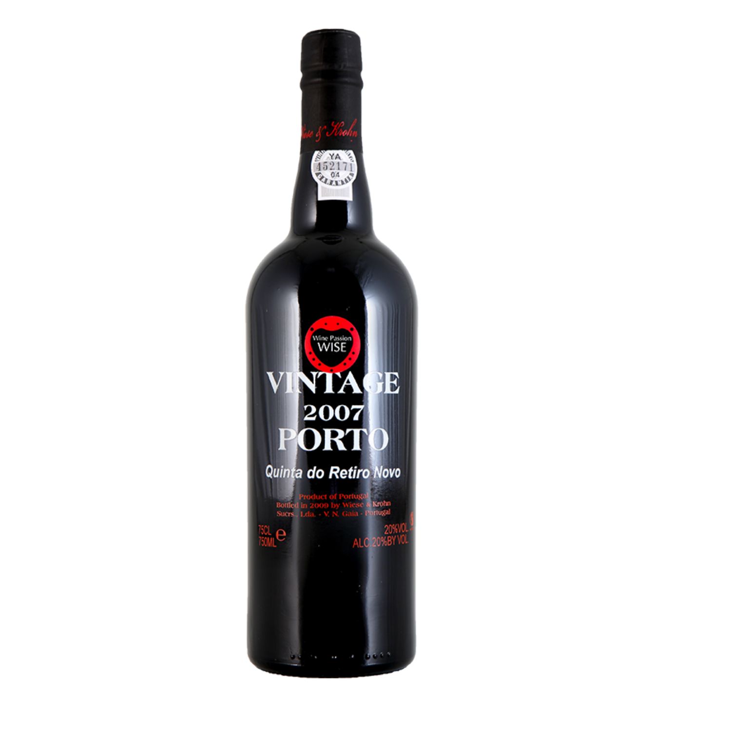 PORTO-KROHN-QUINTA-RETIRO-NOVO-VINTAGE-2007